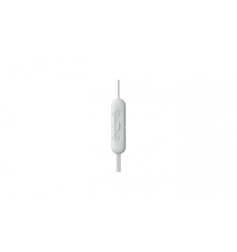 Sony WI-C200 Auricolare Wireless In-ear, Passanuca Musica e Chiamate Bluetooth Bianco