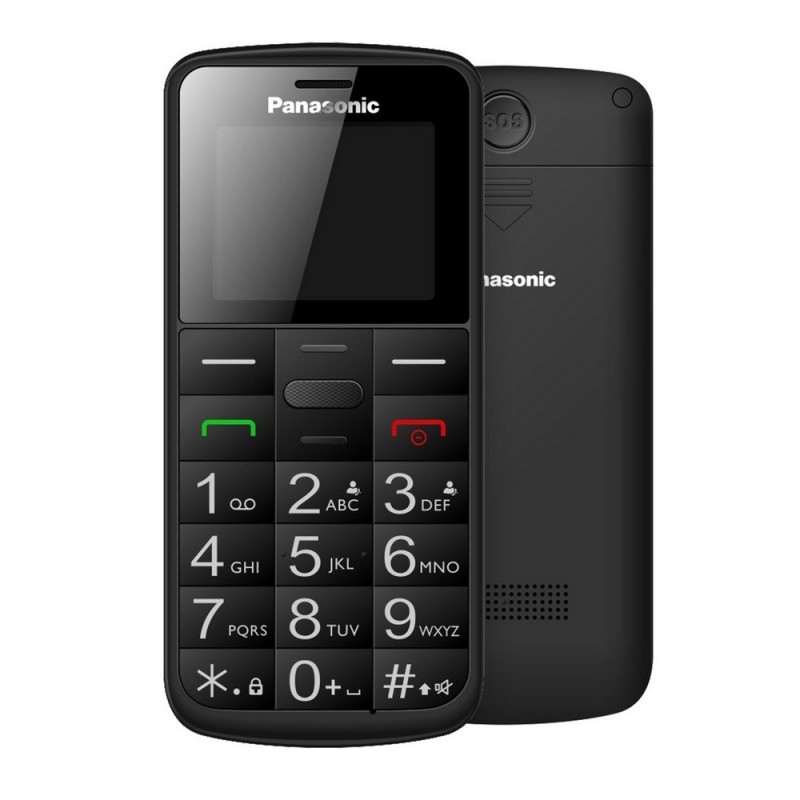 Panasonic KX-TU110 4,5 cm (1.77") Noir Téléphone numérique