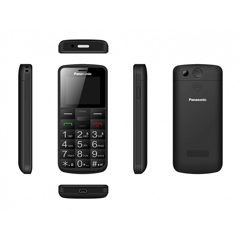 Panasonic KX-TU110 4.5 cm (1.77") Black Feature phone