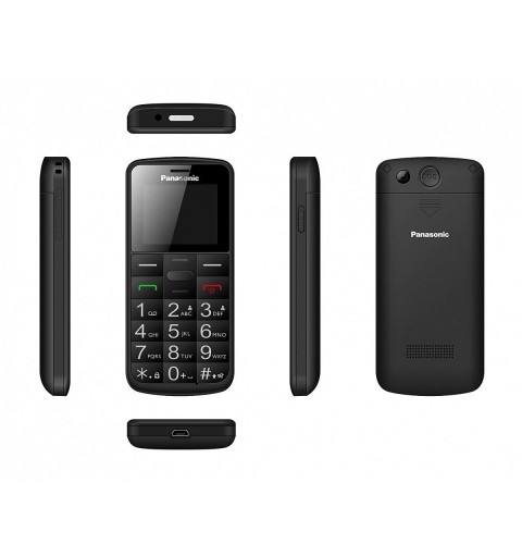 Panasonic KX-TU110 4.5 cm (1.77") Black Feature phone