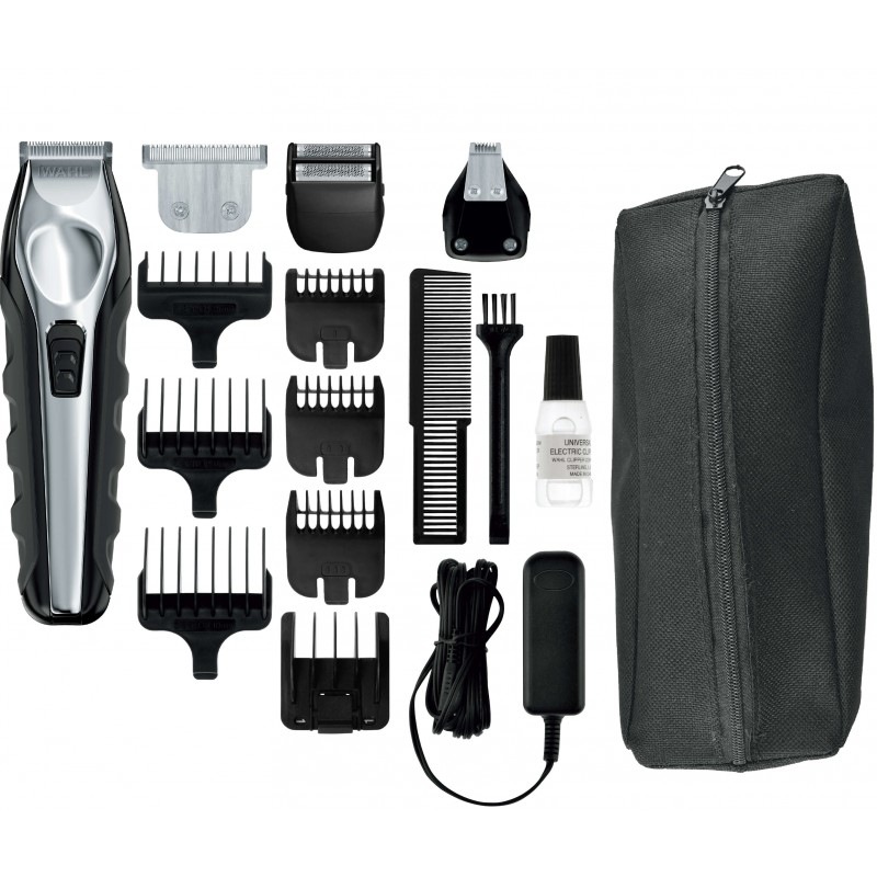 Wahl 09888-1216 depiladora para la barba Negro, Acero inoxidable