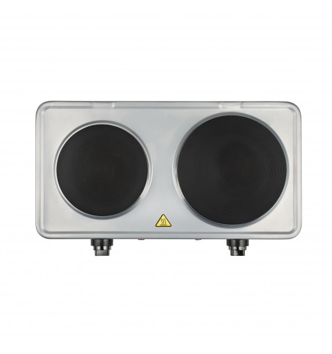 G3 Ferrari Caldòs Acier inoxydable Comptoir Plaque scellée 2 zone(s)