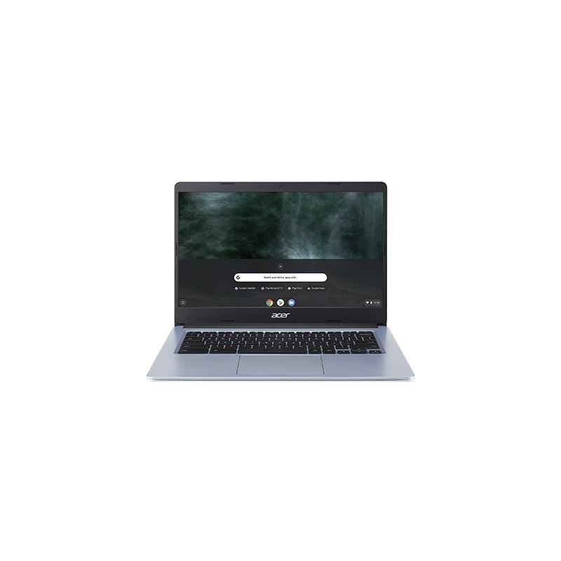 Acer Chromebook 314 35.6 cm (14") HD Intel® Celeron® N 4 GB LPDDR4-SDRAM 64 GB Flash Wi-Fi 5 (802.11ac) Chrome OS Silver