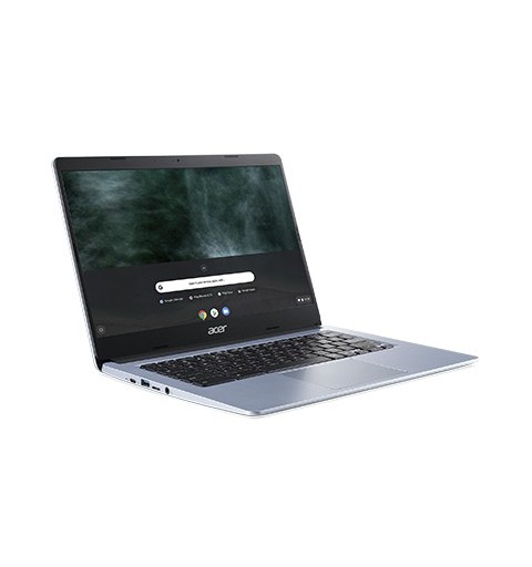 Acer Chromebook 314 35,6 cm (14") HD Intel® Celeron® N 4 GB LPDDR4-SDRAM 64 GB Flash Wi-Fi 5 (802.11ac) Chrome OS Argento
