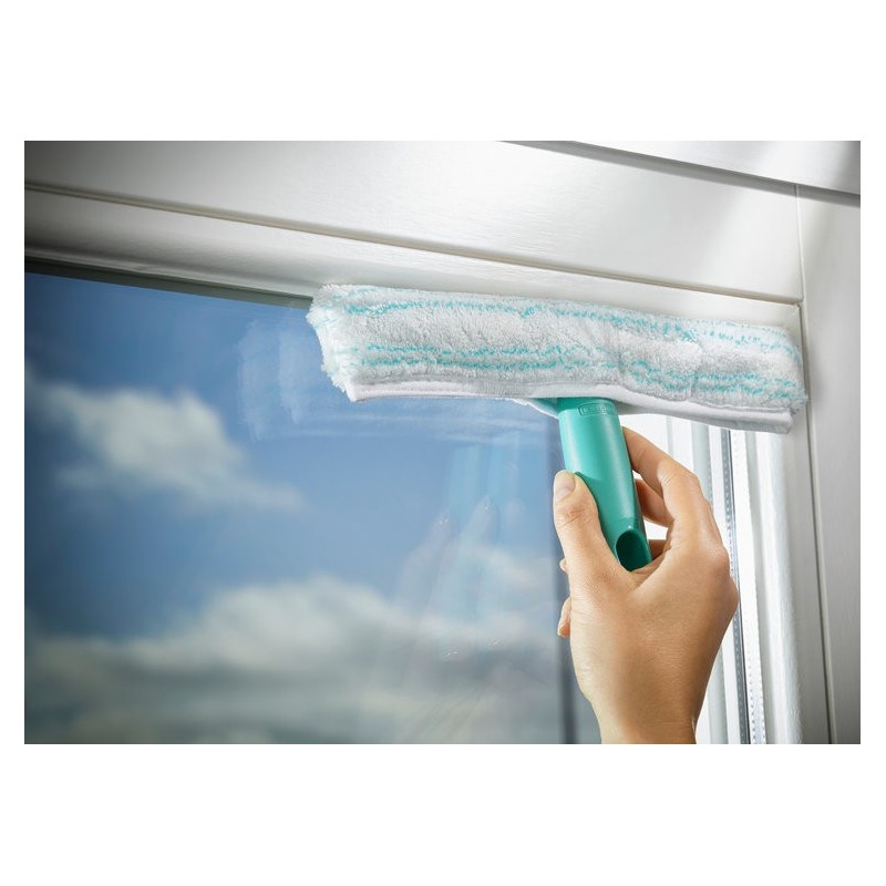 Leifheit 51003 limpiador eléctrico ventana Azul, Blanco