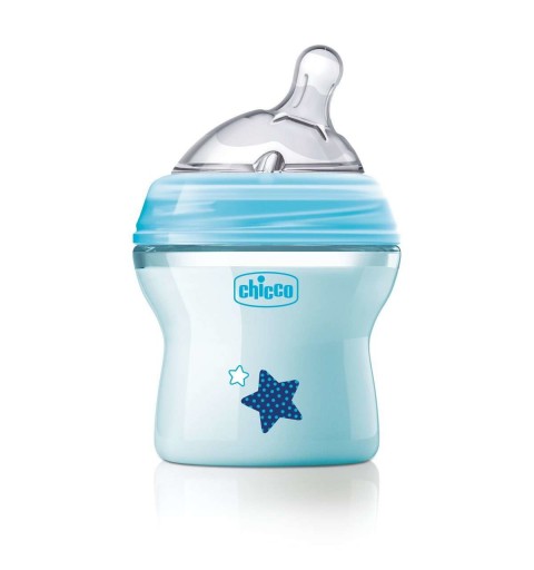 Chicco NaturalFeeling Babyflasche 150 ml Kunststoff Blau