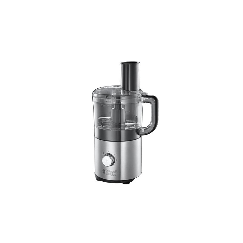 Russell Hobbs 25280-56 robot da cucina 500 W 1,2 L Nero, Acciaio inossidabile