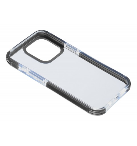 Cellularline Tetra Force Strong Guard mobile phone case 17 cm (6.7") Cover Black, Transparent