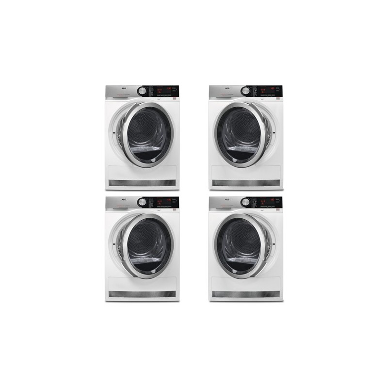 AEG T9DEC857 asciugatrice Libera installazione Caricamento frontale 8 kg A+++ Bianco