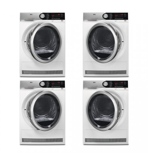 AEG T9DEC857 asciugatrice Libera installazione Caricamento frontale 8 kg A+++ Bianco
