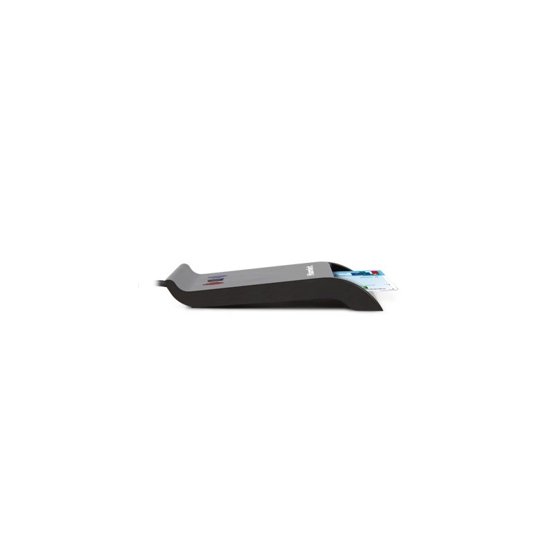 Hamlet HUSCR-NFC lector de tarjeta inteligente Interior Negro