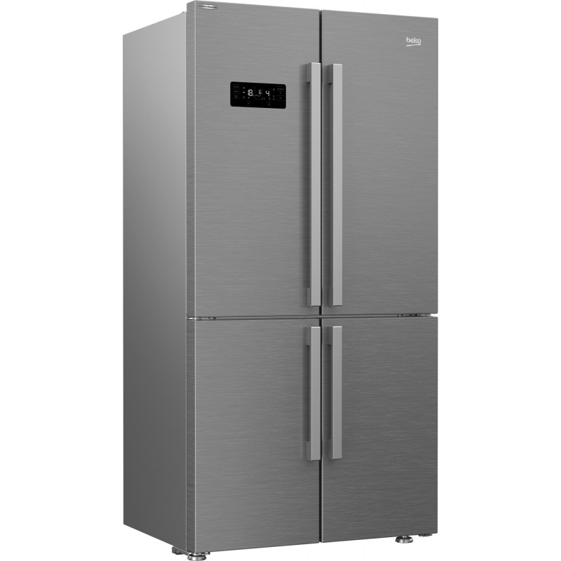 Beko GN1416231ZXN frigorifero side-by-side Libera installazione 541 L Acciaio inossidabile