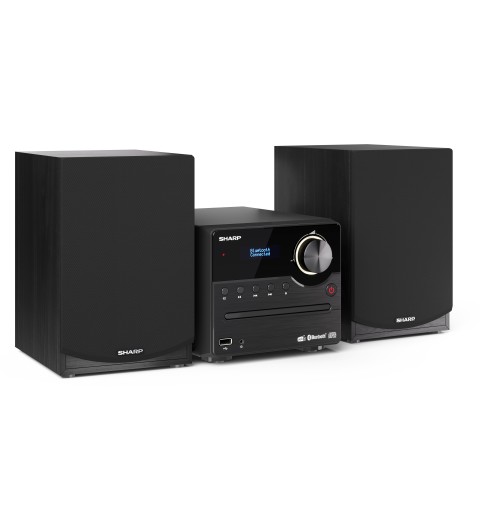 Sharp XL-B517D Heim-Audio-Mikrosystem 45 W Schwarz