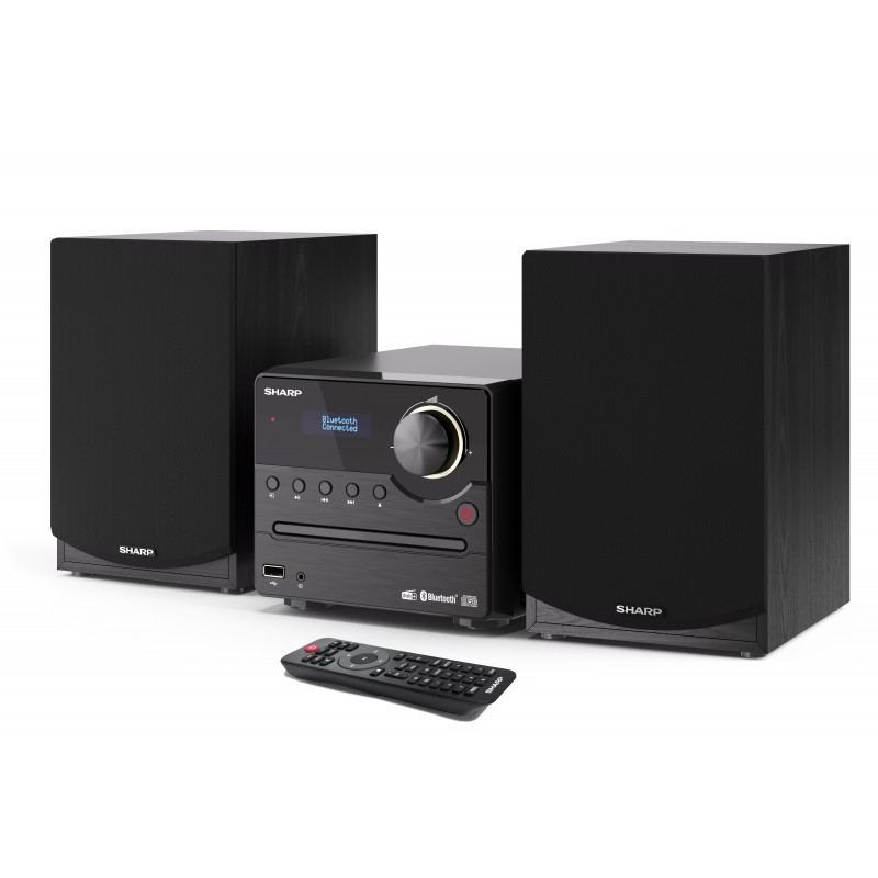 Sharp XL-B517D Heim-Audio-Mikrosystem 45 W Schwarz