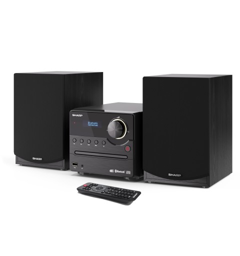 Sharp XL-B517D Heim-Audio-Mikrosystem 45 W Schwarz