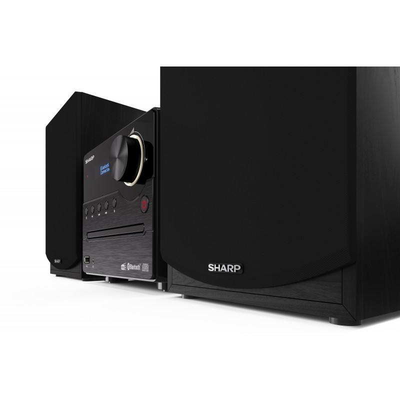 Sharp XL-B517D Heim-Audio-Mikrosystem 45 W Schwarz