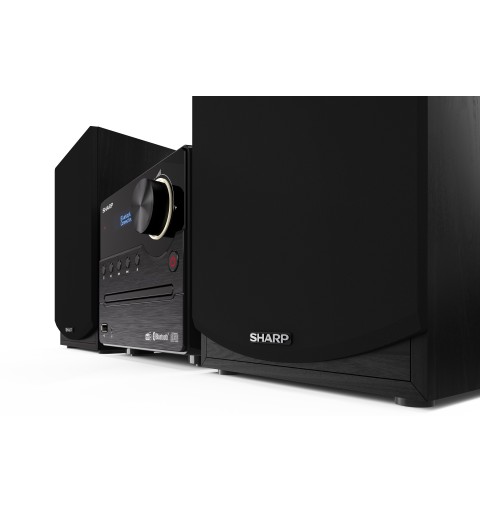 Sharp XL-B517D Heim-Audio-Mikrosystem 45 W Schwarz