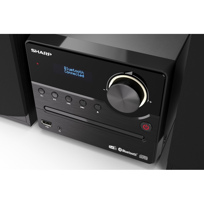 Sharp XL-B517D Heim-Audio-Mikrosystem 45 W Schwarz