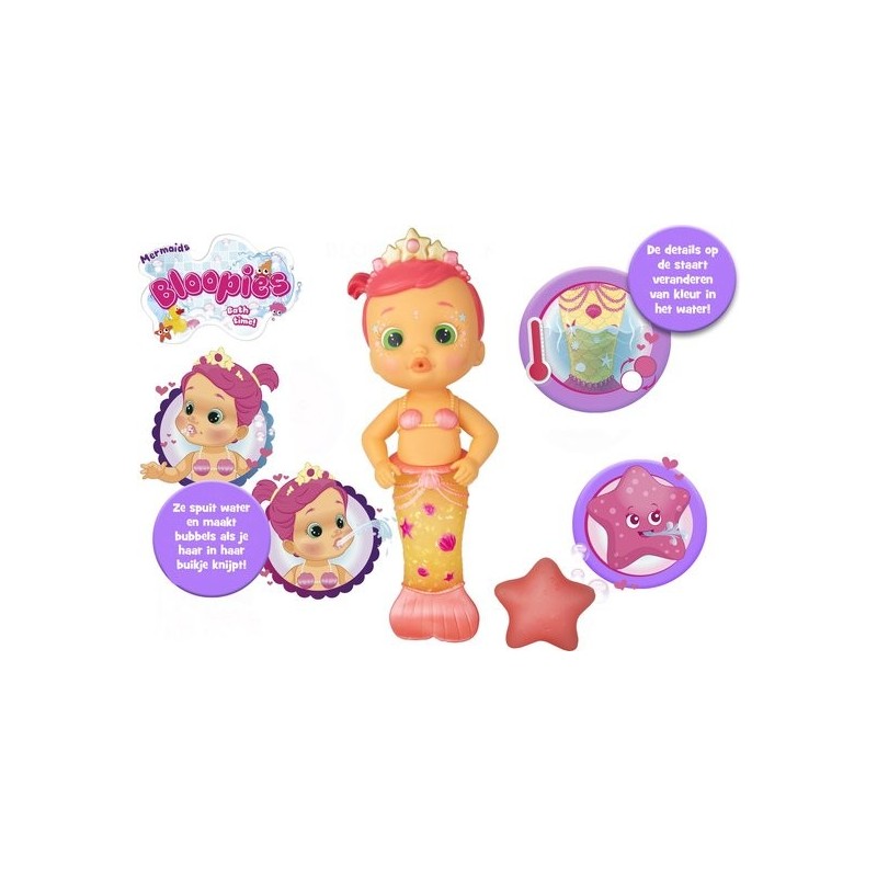 IMC Toys Bloopies IM99647 jeu, jouet et adhésif de bain Poupée de bain Multicolore