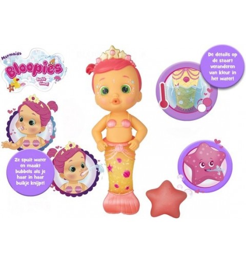 IMC Toys Bloopies IM99647 bath game toy sticker Bath doll Multicolour