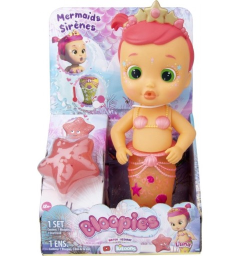 IMC Toys Bloopies IM99647 jeu, jouet et adhésif de bain Poupée de bain Multicolore