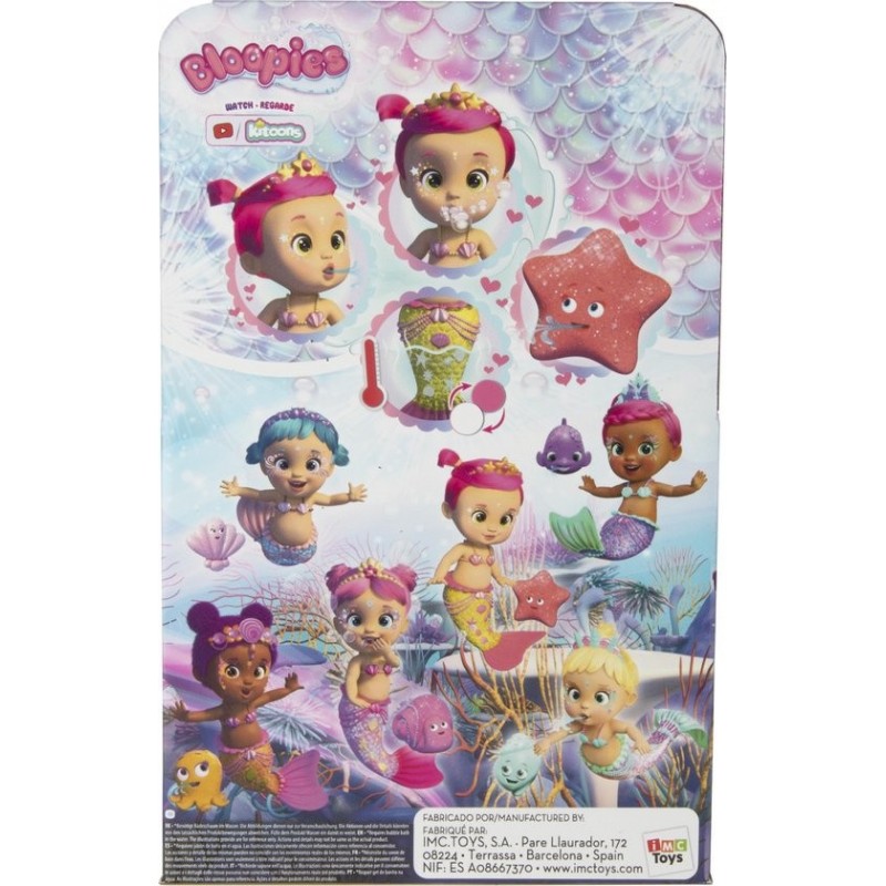 IMC Toys Bloopies IM99647 jeu, jouet et adhésif de bain Poupée de bain Multicolore