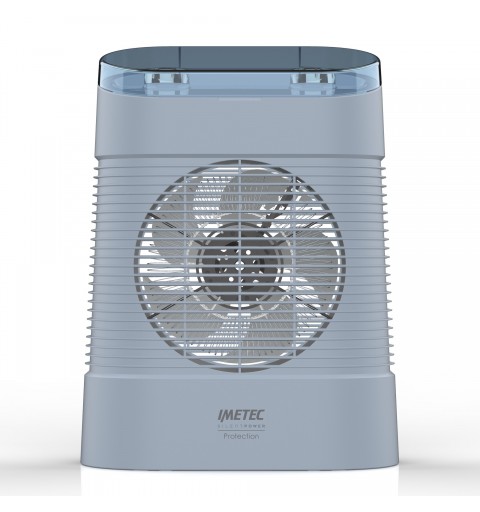 Imetec Silent Power Protection Indoor Blau 2100 W Elektrischer Raumheizlüfter