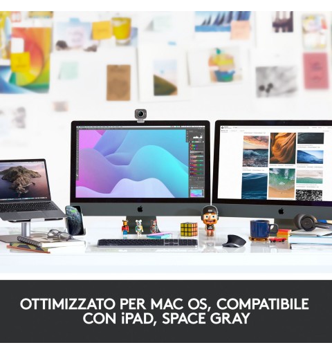 Logitech MX Master 3 for Mac Advanced Wireless Mouse souris Droitier Bluetooth Laser 4000 DPI