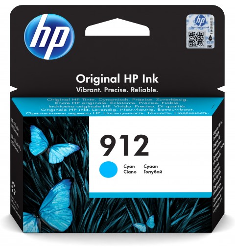 HP 912 Cyan Original Druckerpatrone