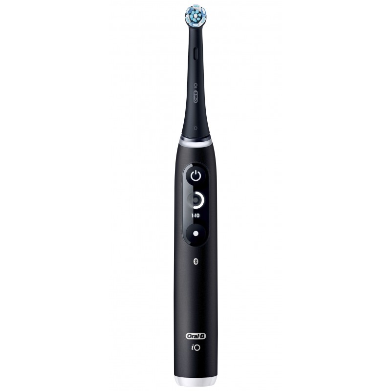 Oral-B iO - 6 - Spazzolino Elettrico Ricaricabile Nero Lava con Custodia da Viaggio