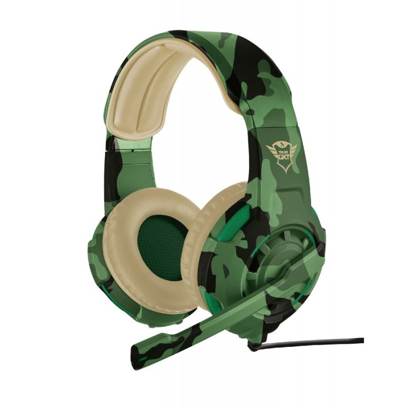 Trust GXT 310C Radius Casque Avec fil Arceau Jouer Camouflage