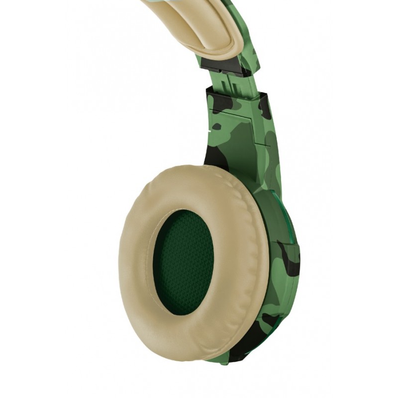 Trust GXT 310C Radius Auriculares Alámbrico Diadema Juego Camuflaje