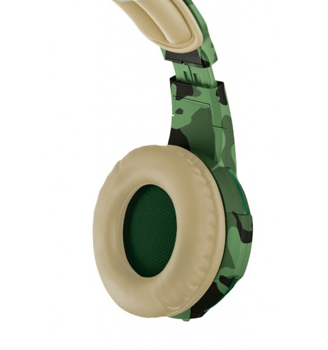 Trust GXT 310C Radius Auriculares Alámbrico Diadema Juego Camuflaje