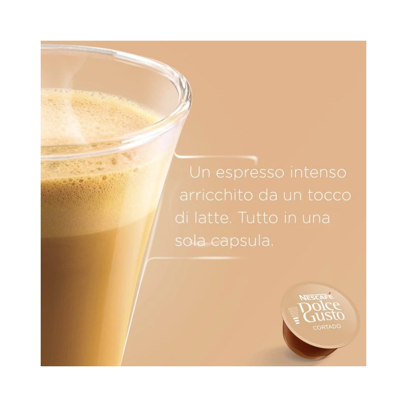 Nescafé Dolce Gusto Cortado Espresso Macchiato Capsule caffè 34 pz