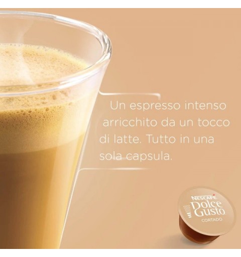 Nescafé Dolce Gusto Cortado Espresso Macchiato Coffee capsule 34 pc(s)