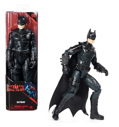 DC Comics THE BATMAN LE FILM - FIGURINE 30 CM BATMAN - - Figurine Batman Articulée 30 Cm Avec Sculpture Détaillée Du Film -