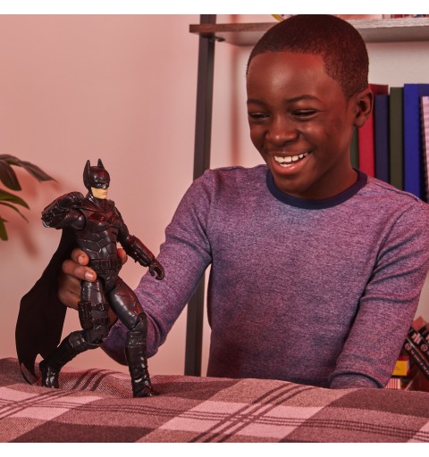 DC Comics THE BATMAN LE FILM - FIGURINE 30 CM BATMAN - - Figurine Batman Articulée 30 Cm Avec Sculpture Détaillée Du Film -