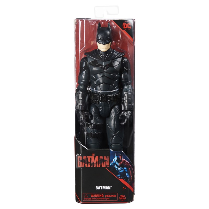 DC Comics THE BATMAN LE FILM - FIGURINE 30 CM BATMAN - - Figurine Batman Articulée 30 Cm Avec Sculpture Détaillée Du Film -