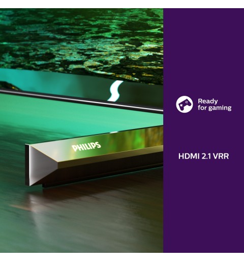 Philips 55OLED706 12 TV 139.7 cm (55") 4K Ultra HD Smart TV Wi-Fi Metallic