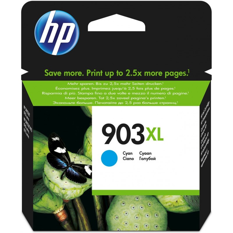 HP Cartucho de tinta Original 903XL cian de alto rendimiento