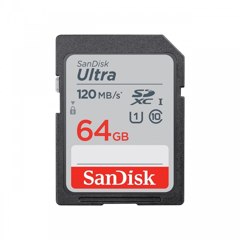 SanDisk Ultra 64 GB SDXC Classe 10