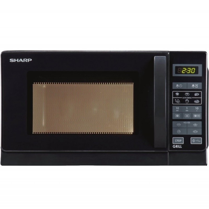 Sharp R-642BKW Countertop Combination microwave 20 L 800 W Black