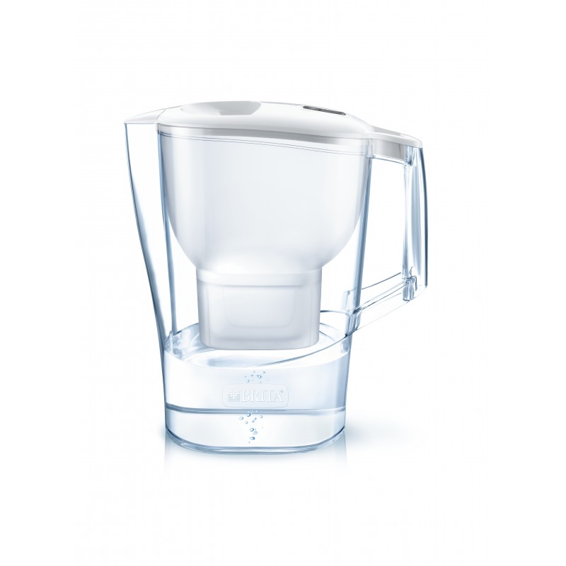 Brita Aluna Cool Pitcher-Wasserfilter 2,4 l Transparent, Weiß