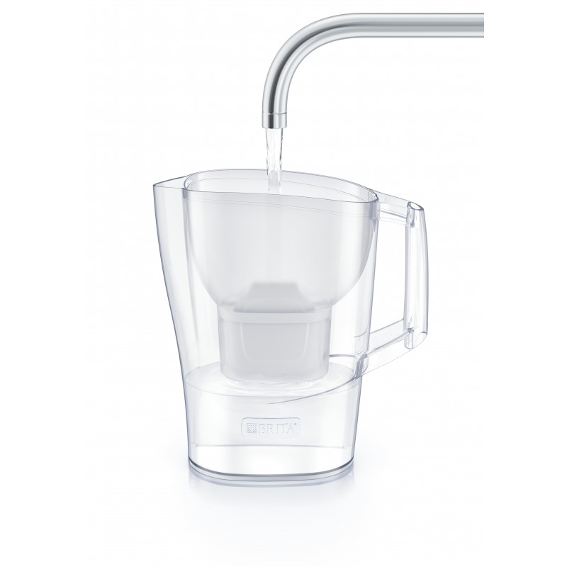 Brita Aluna Cool Pitcher-Wasserfilter 2,4 l Transparent, Weiß