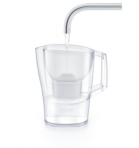 Brita Aluna Cool Pitcher-Wasserfilter 2,4 l Transparent, Weiß