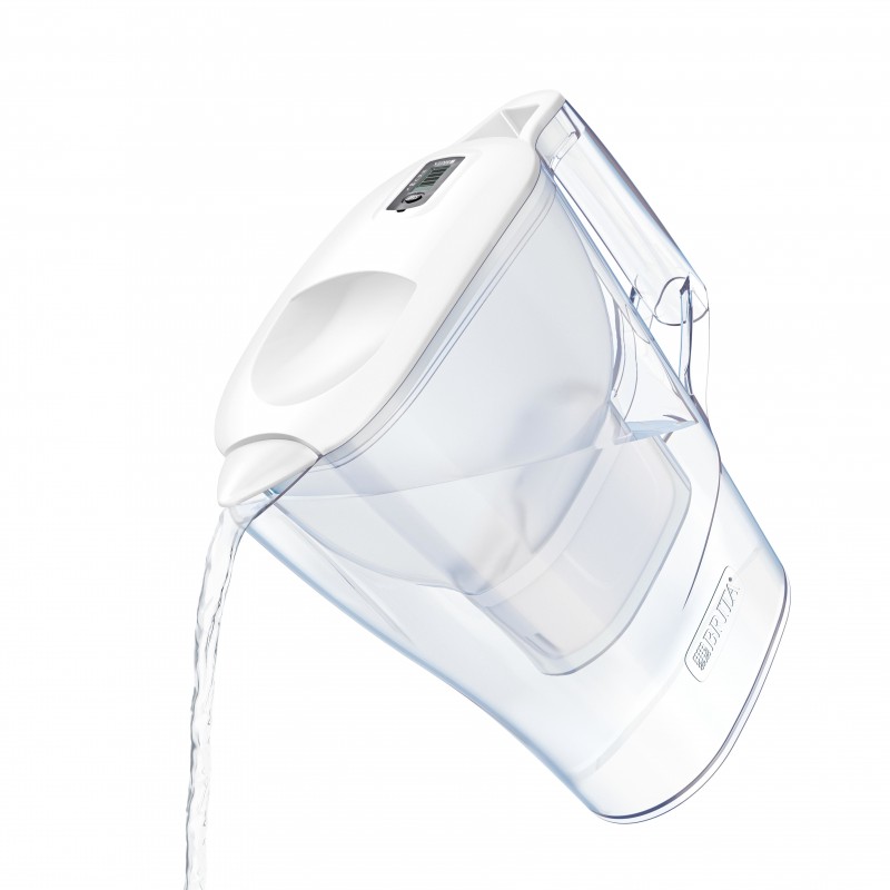 Brita Aluna Cool Pitcher-Wasserfilter 2,4 l Transparent, Weiß