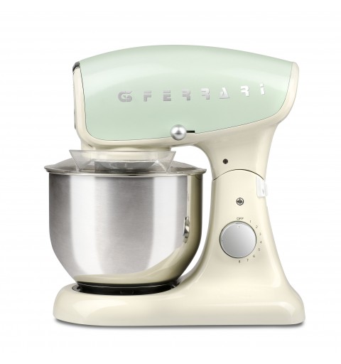 G3 Ferrari Pastaio Deluxe Sbattitore con base 1200 W Beige, Colore menta