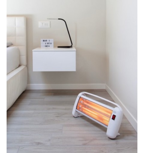 Argoclima Betsy Indoor White 1200 W Quartz electric space heater