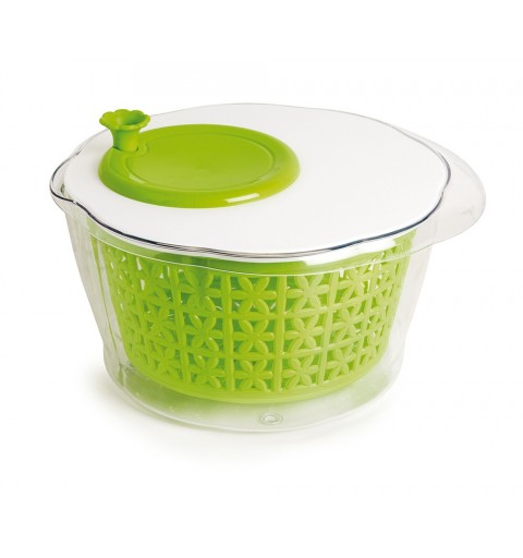 Snips Salad Spinner Alrededor Cuenco 4,5 L Verde, Transparente 1 pieza(s)