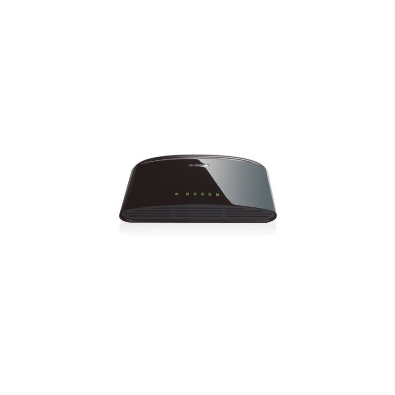 D-Link DES-1005D No administrado Fast Ethernet (10 100) Negro